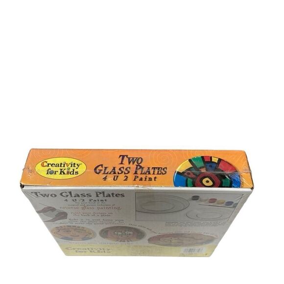 Creativityforkids two glass plates 4 U 2 paint new in box - Picture 5 of 6
